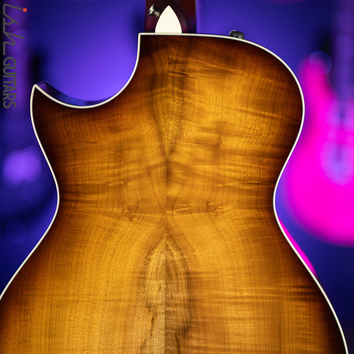 2019 Taylor BTO Custom Shop Grand Concert 12 Fret Florentine Torrefied Spruce Myrtlewood - Image 9