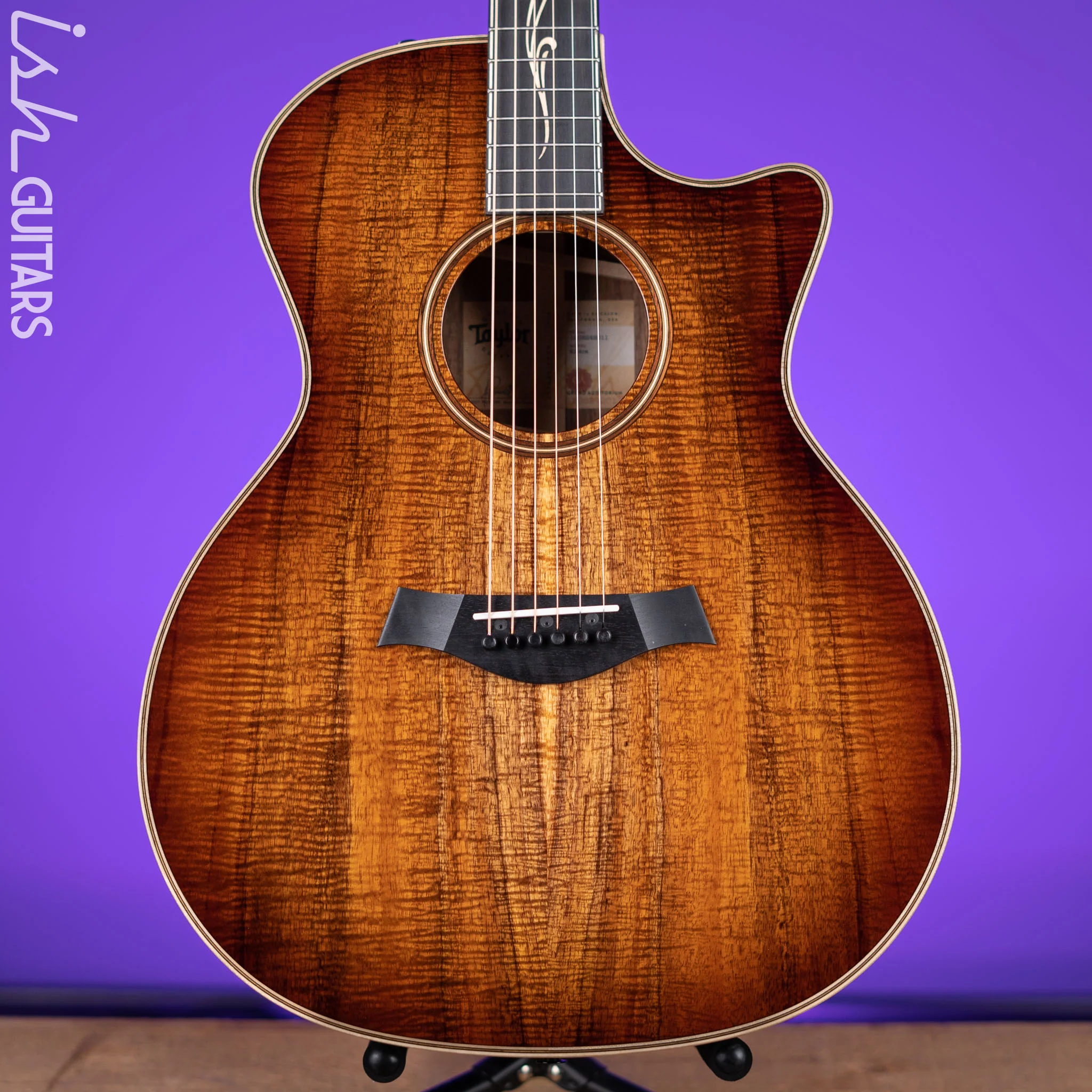 Taylor K24ce Acoustic-Electric Guitar AA Hawaiian Koa Top