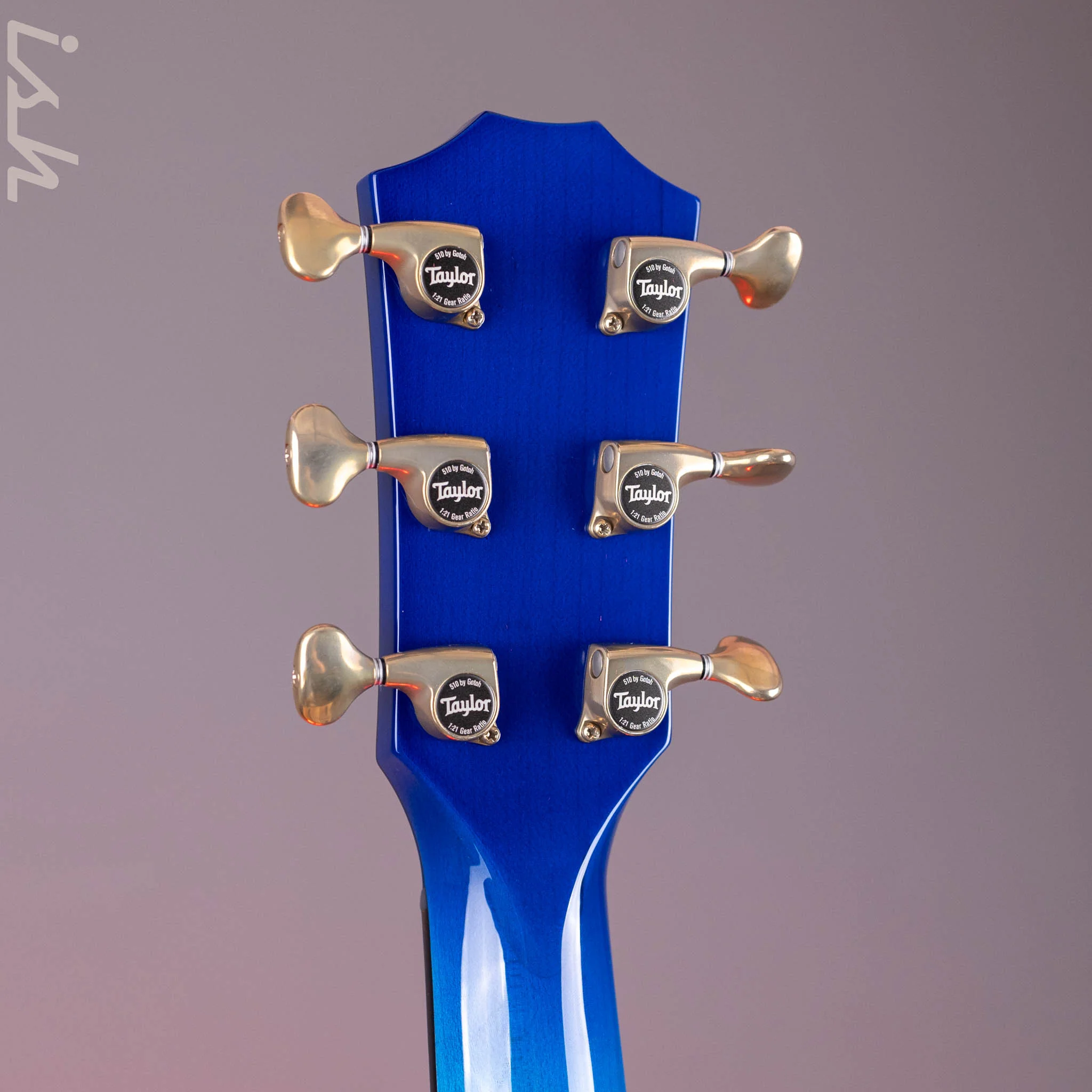 Taylor Custom Grand Concert C22e 12-Fret Ombre Blue Catch #5 - Image 11
