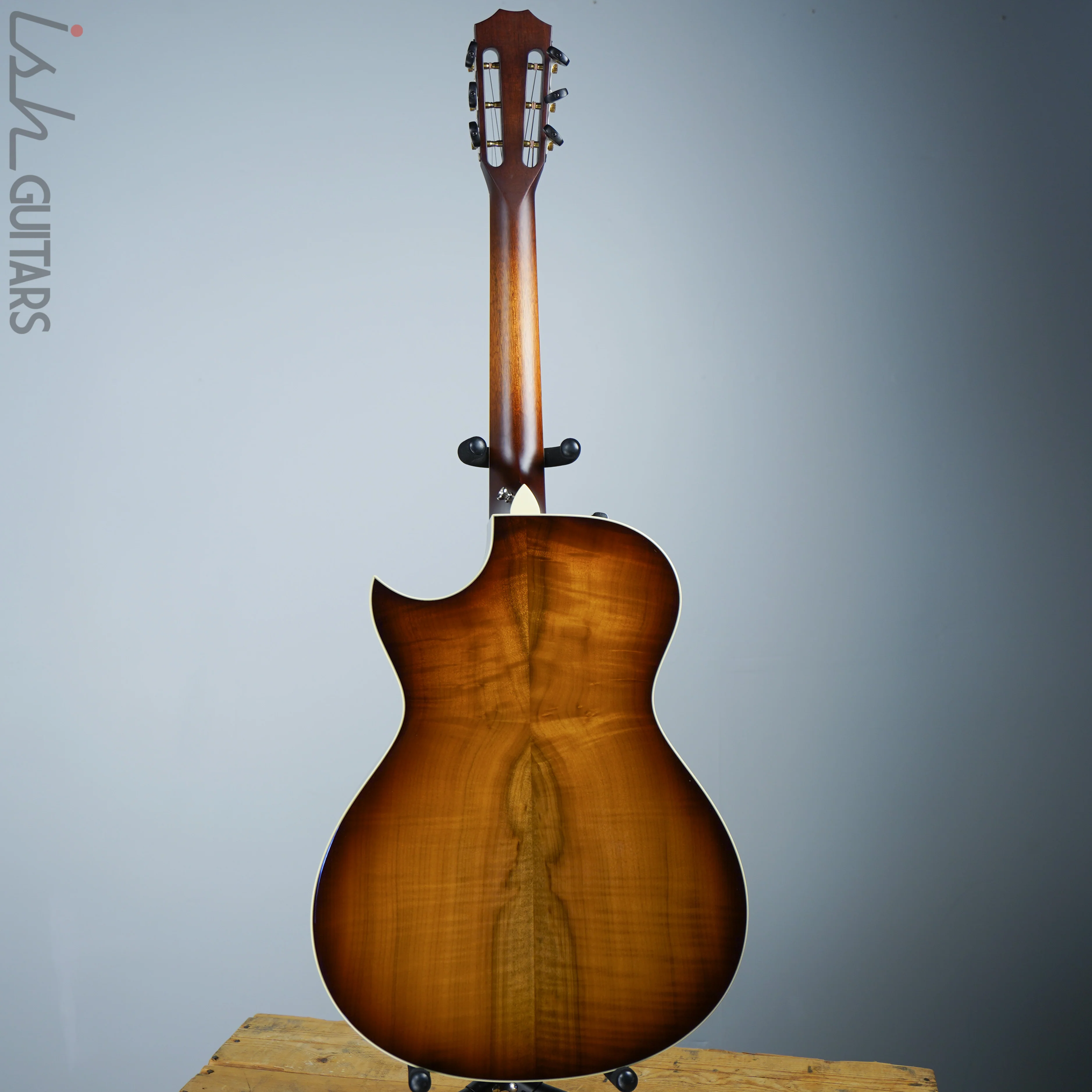 Taylor BTO Custom Shop Grand Concert 12 Fret Florentine Torrefied Spruce Myrtlewood - Image 8