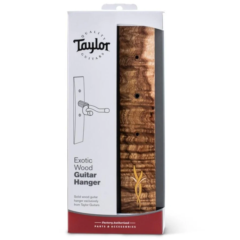 Taylor Exotic Wood Guitar Hanger Hawaiian Koa Bouquet Inlay - Image 2