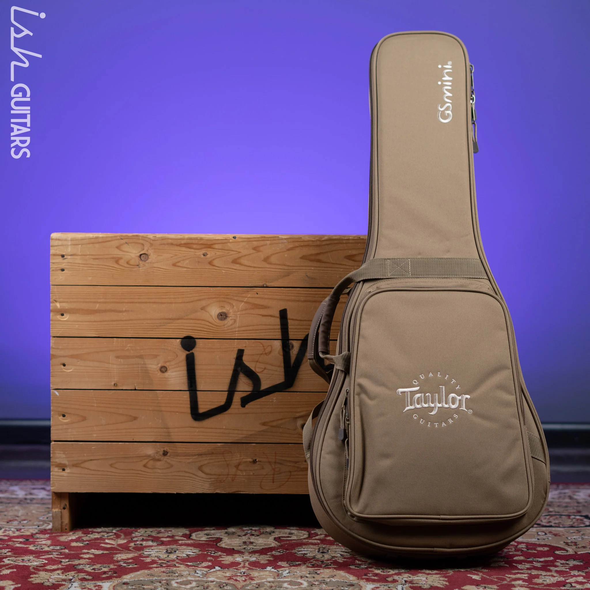 Taylor GS Mini-e Quilted Sapele LTD Natural - Image 12