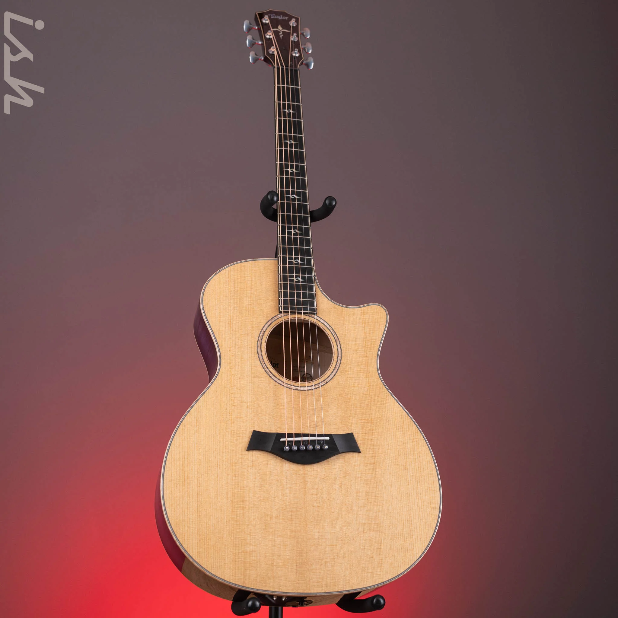 Taylor NAMM Custom C14ce B4008 Grand Auditorium Lilac Wine - Image 3