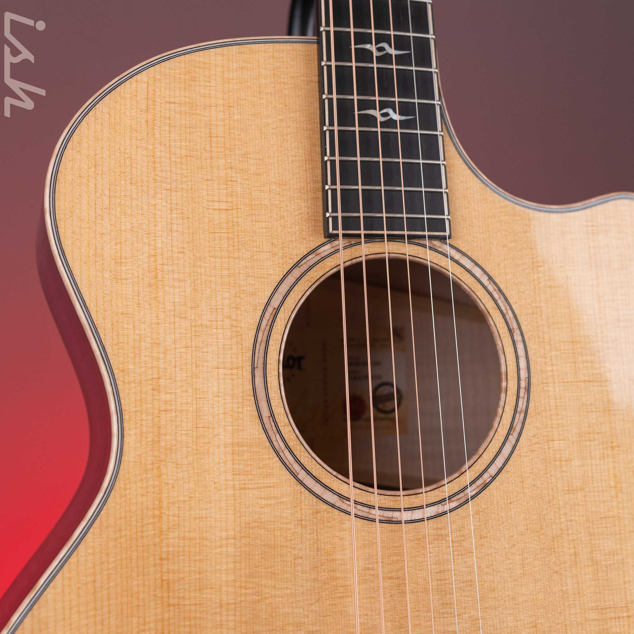 Taylor NAMM Custom C14ce B4008 Grand Auditorium Lilac Wine - Image 4