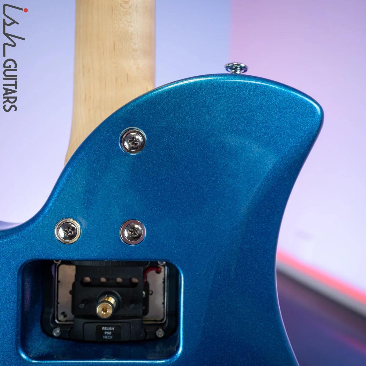 Trinity by Relish Metallic Blue w/ Extra Pickups - Image 8