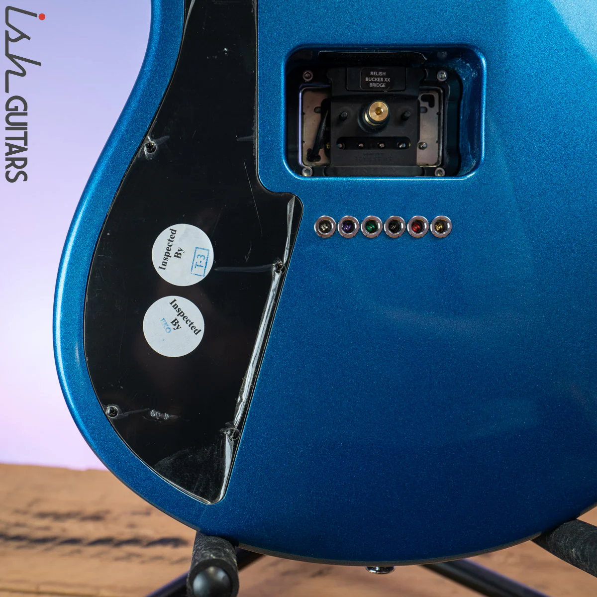 Trinity by Relish Metallic Blue w/ Extra Pickups - Image 9