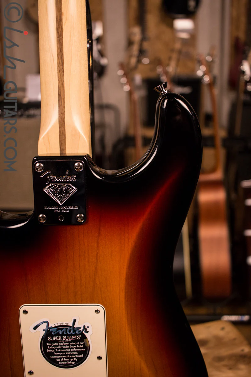 USA Fender 60th Anniversary Diamond Stratocaster Used - Image 8