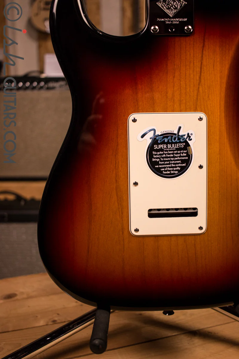 USA Fender 60th Anniversary Diamond Stratocaster Used - Image 9