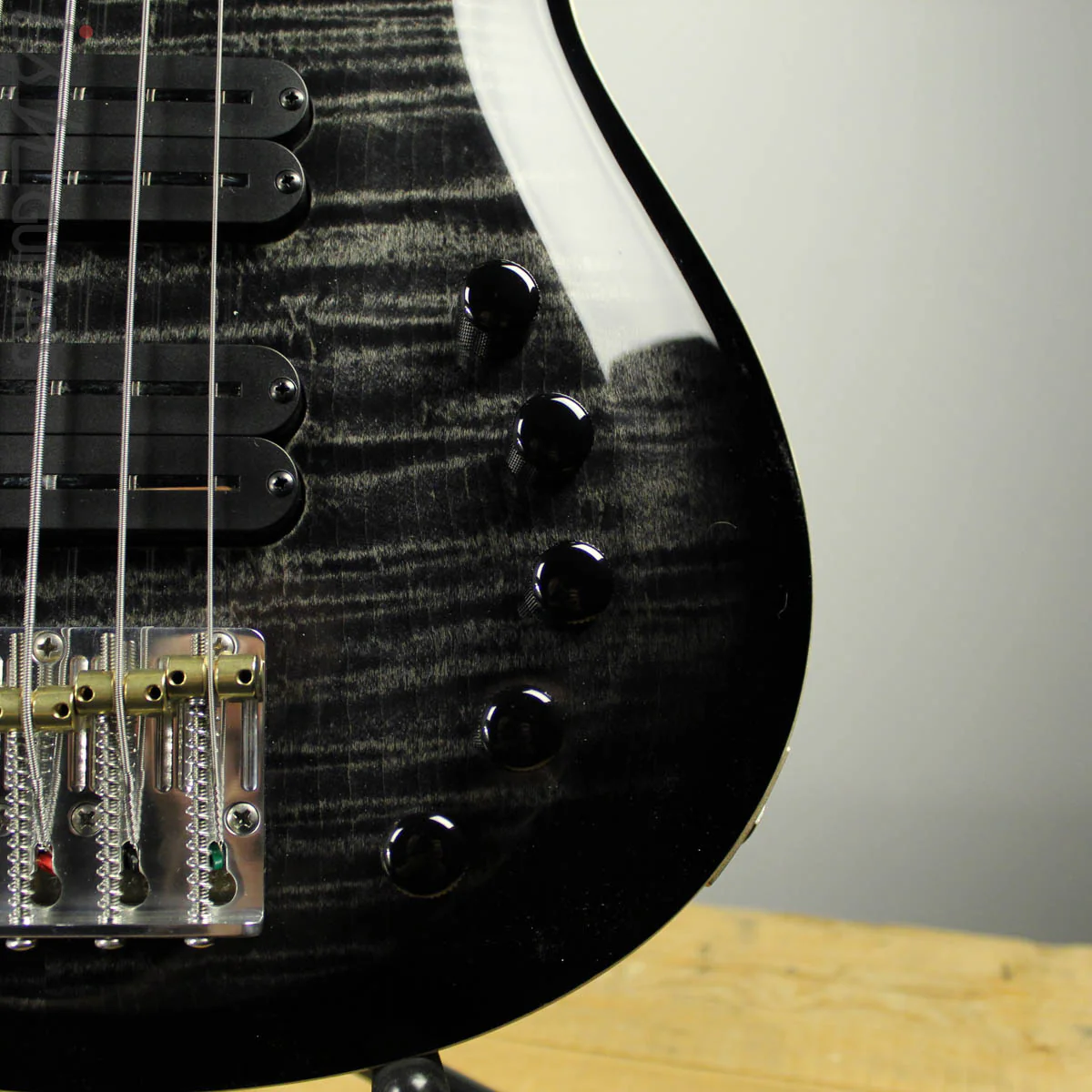 2019 PRS Gary Grainger 5 String Bass Charcoal Burst - Image 4