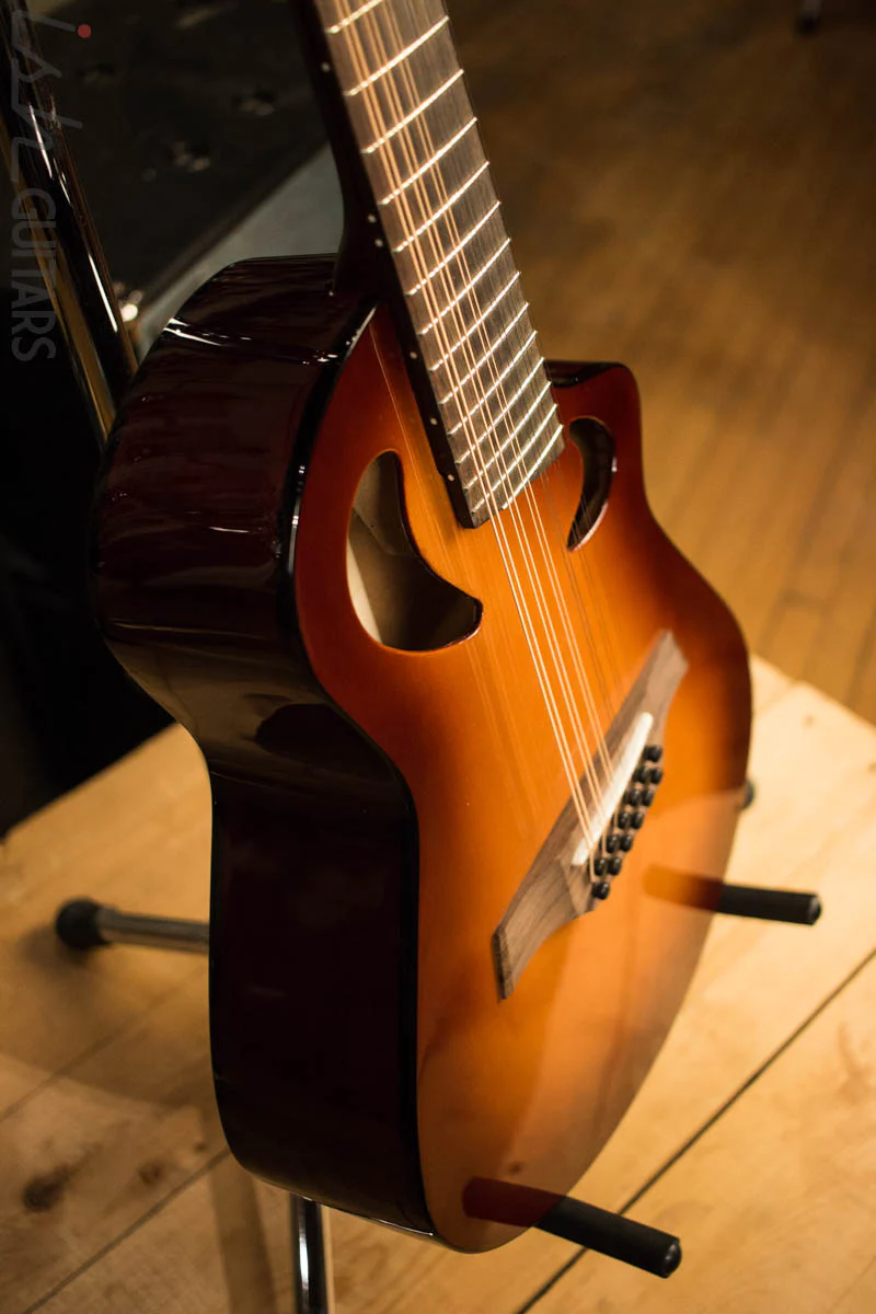 Veillette Avante Griffin 12 string Tobacco Burst - Image 6