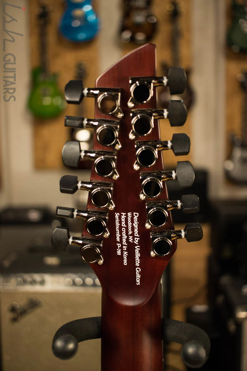 Veillette Avante Griffin 12 string Tobacco Burst - Image 9