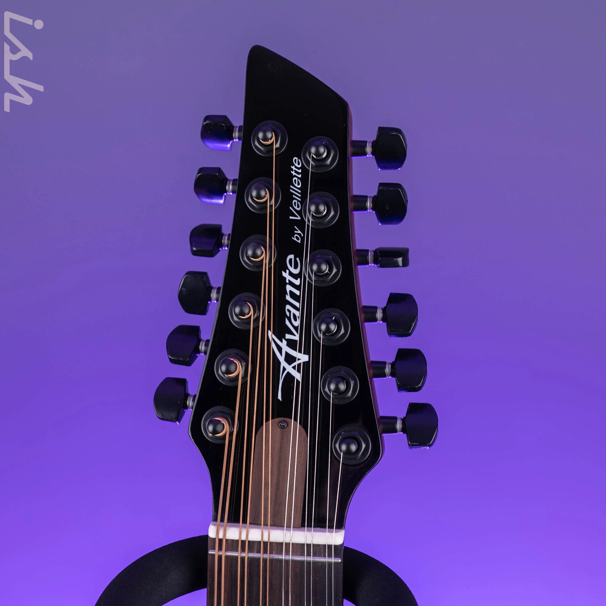 Veillette Avante Gryphon 12-String Acoustic Guitar Sunset Burst - Image 5