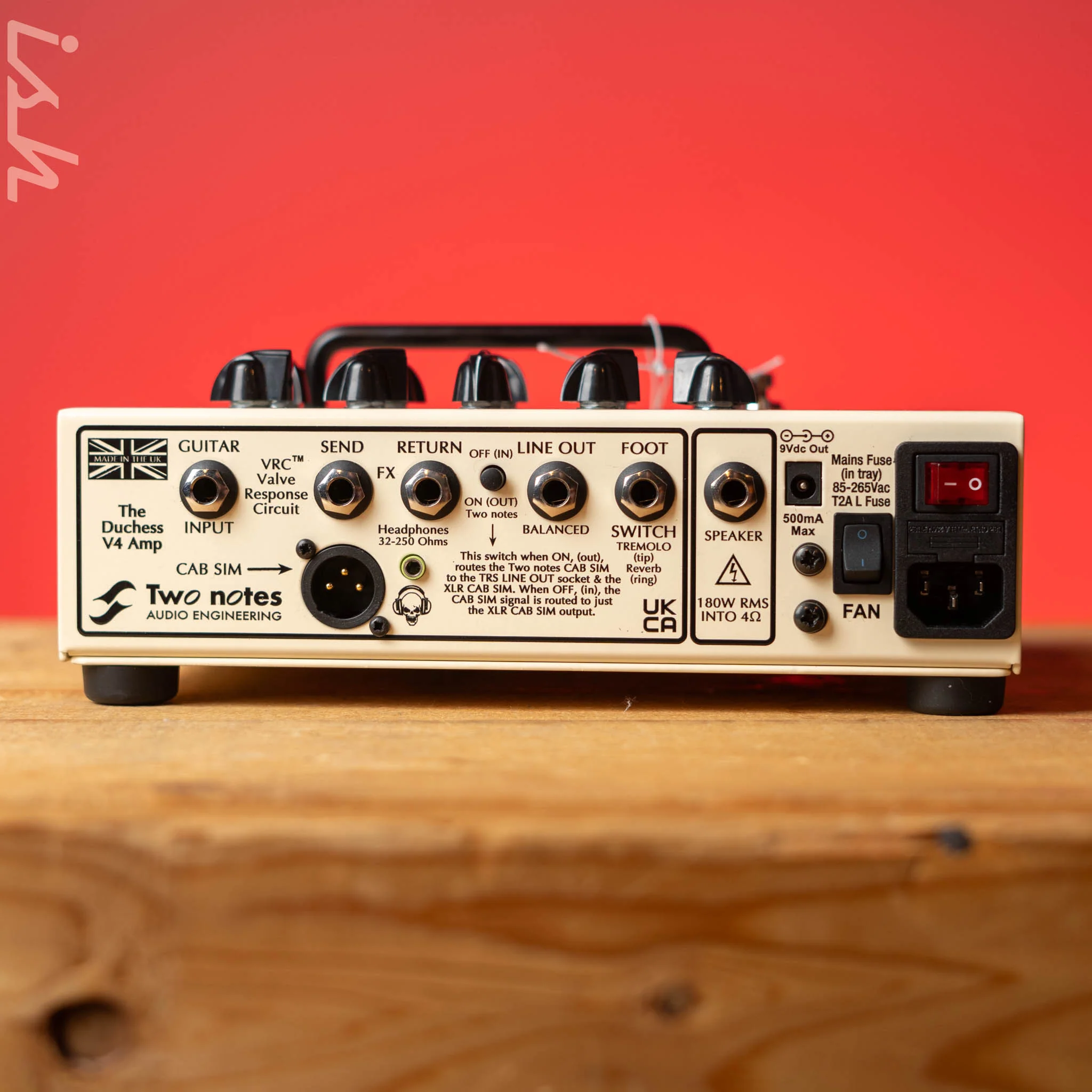 Victory Duchess V4 180W Valve Hybrid Guitar Pedal Amplifier - Image 2