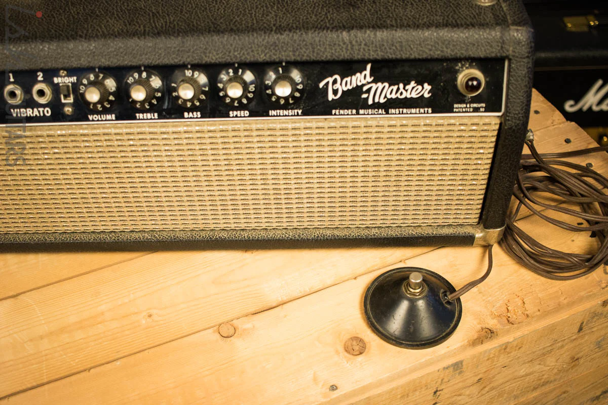 1965-1966 Vintage Fender Bandmaster Head Blackface - Image 4