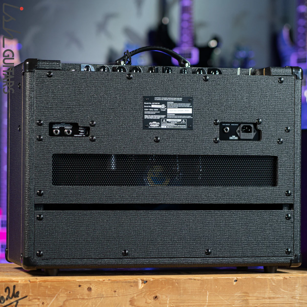 Vox AC15C1X 15W 1x12 Tube Guitar Combo Amp Black Demo - Image 4