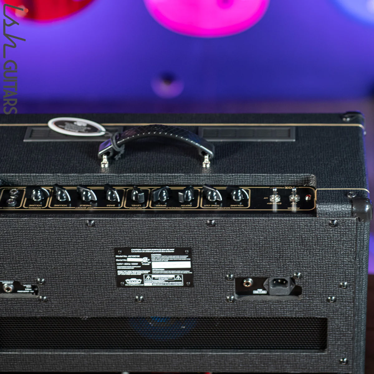 Vox AC15C1X 15W 1x12 Tube Guitar Combo Amp Black Demo - Image 6