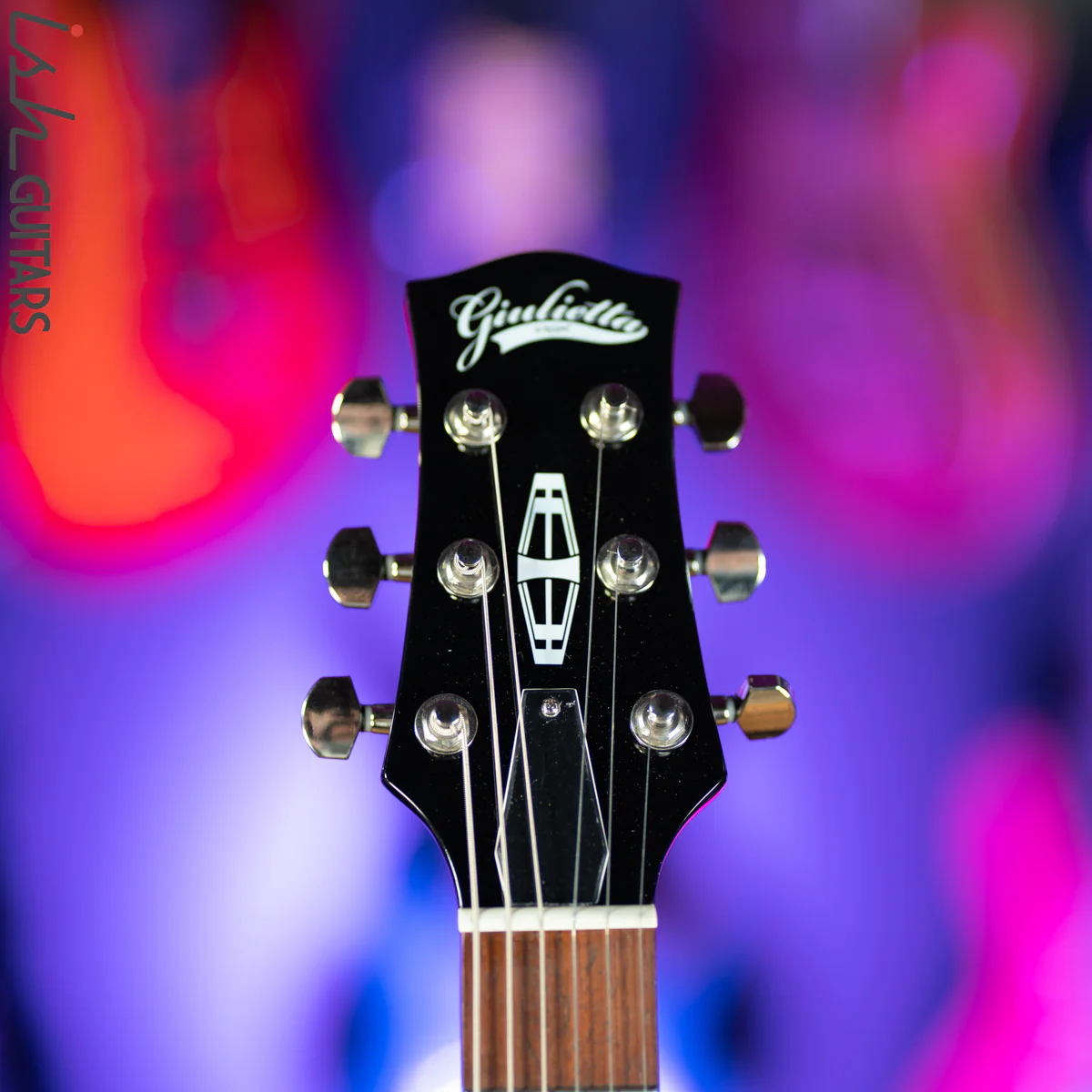 Vox VGA-3D Giulietta Archtop Trans Black - Demo - Image 7