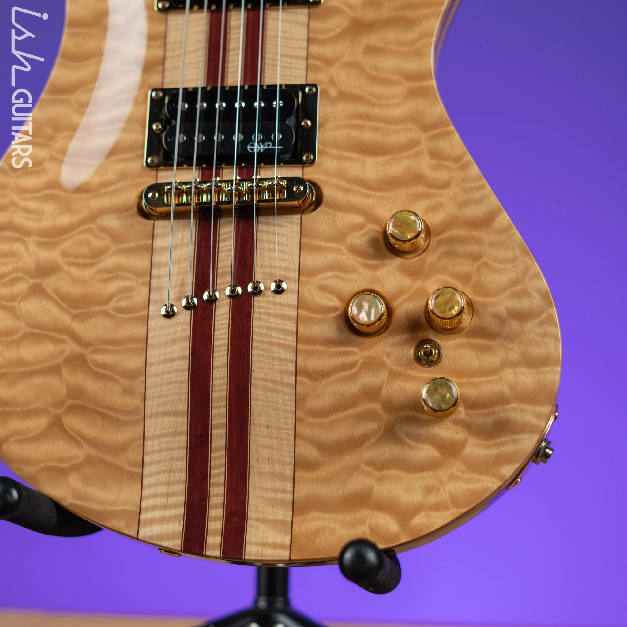 Warrior Instruments Dran Michael Design "The King's Closet" Natural Gloss - Image 4