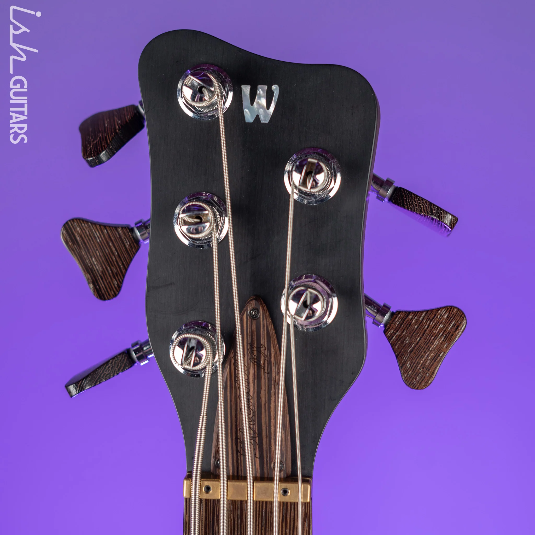 Warwick Custom Shop Streamer LX 5-String Bass Petrol Green NAMM - Image 5