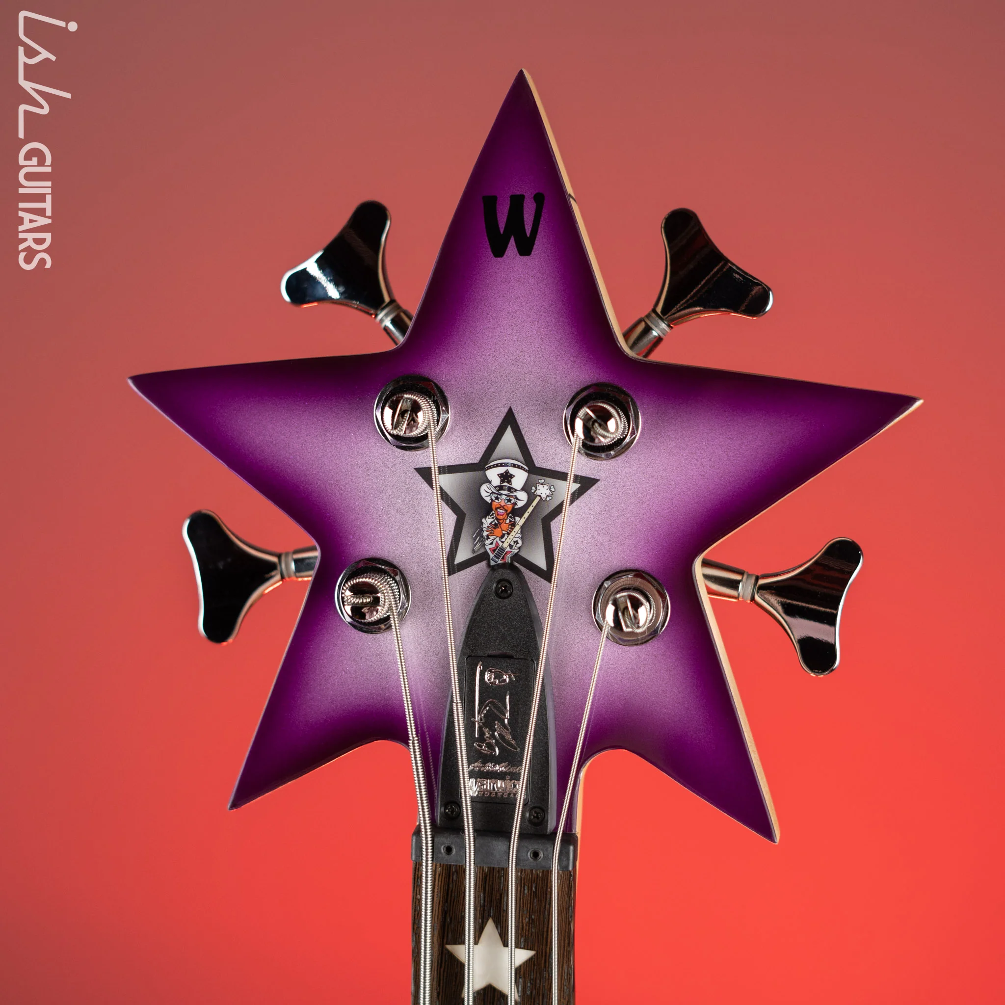 Warwick RockBass Artist Line Bootsy Collins "Space Bass" 4-String Bass - Image 5