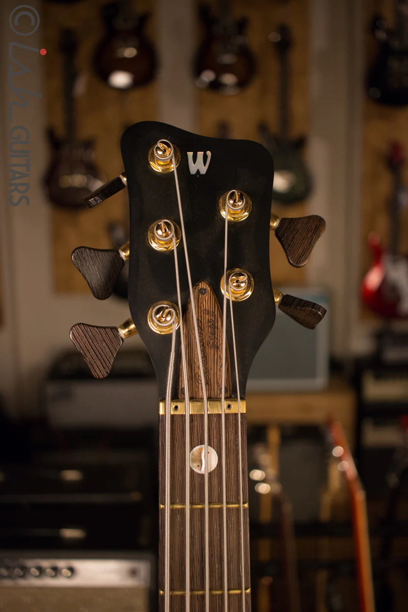Warwick Masterbuilt Streamer Stage II 5 String Afzelia Wenge - Image 5