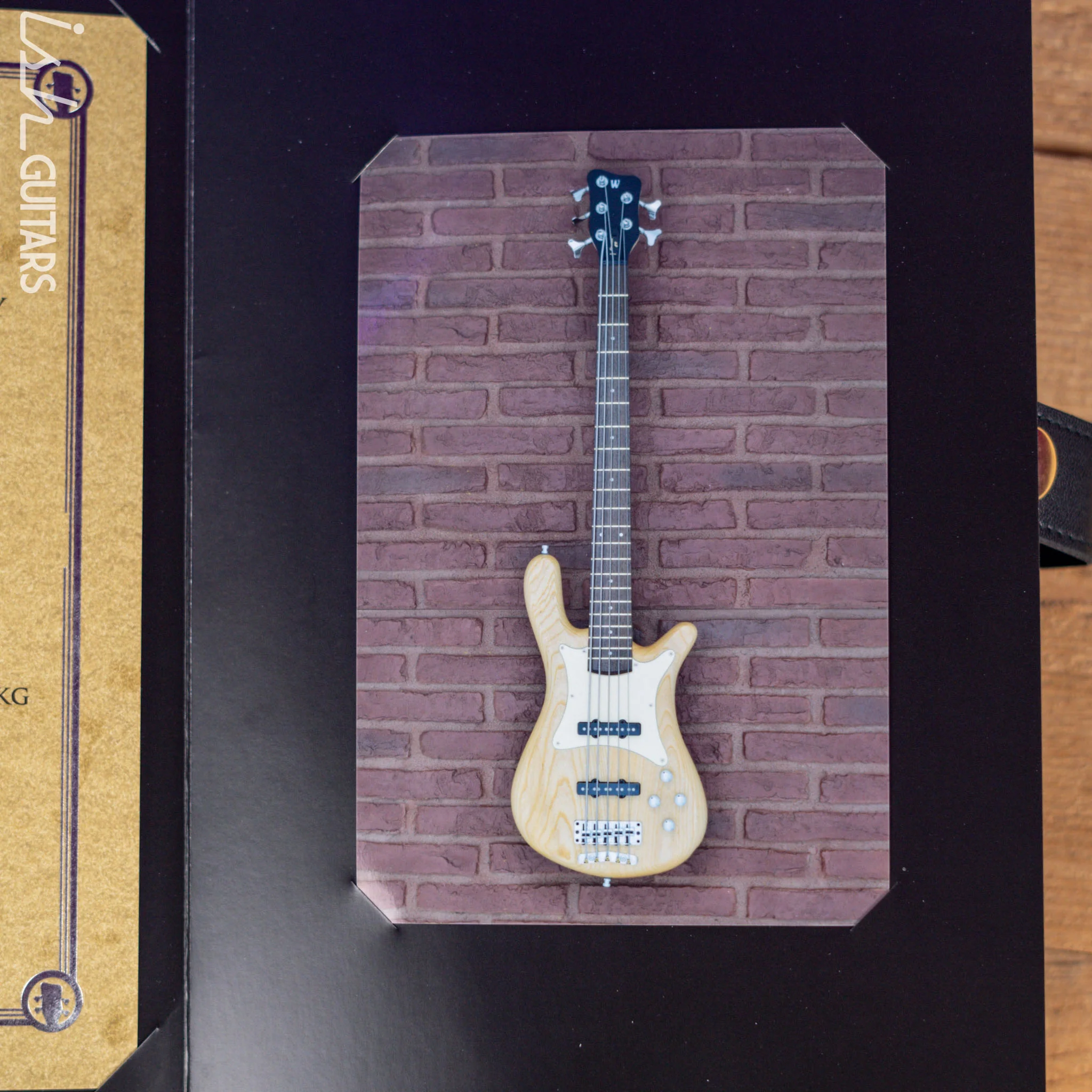 Warwick Teambuilt Pro Series Streamer CV 5-String Natural Transparent Satin - Image 14