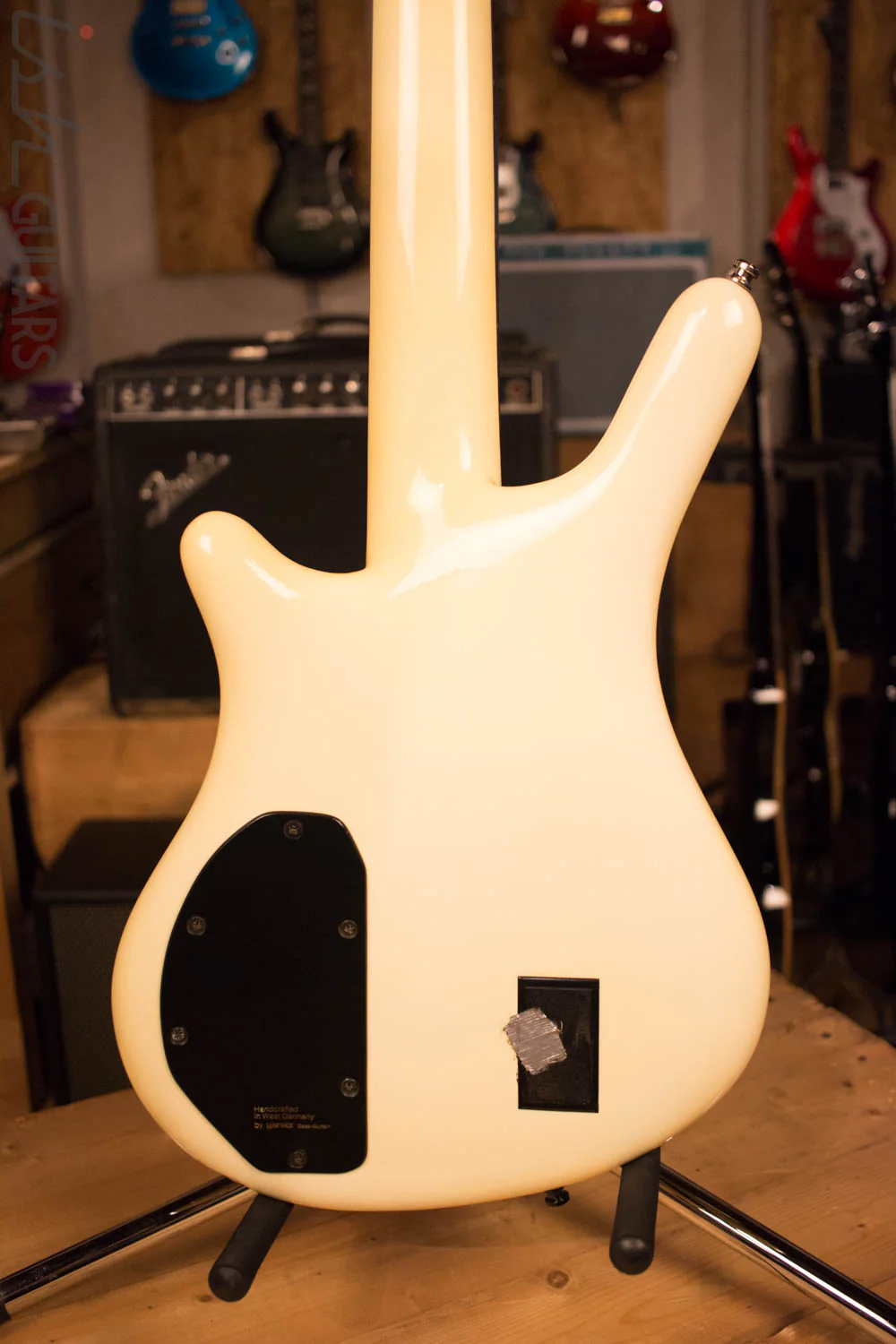 Early Warwick Thumb Fretless Bass Neck Thru Four String - Image 7