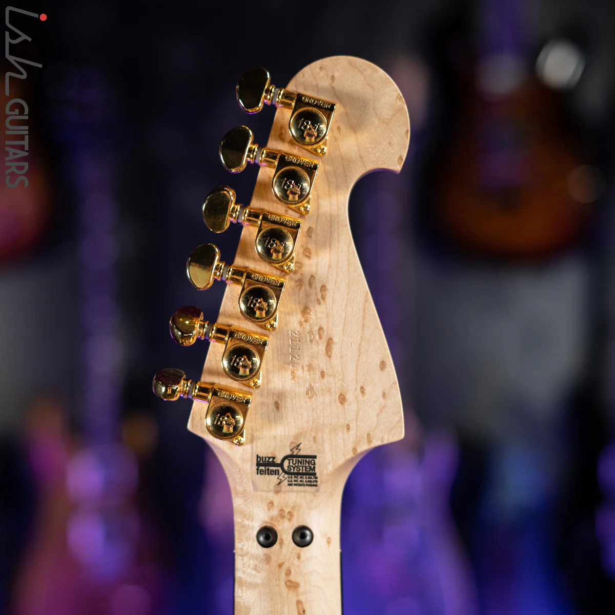 Washburn Limited Edition Nuno Bettencourt Signature Series N4 Walnut - Image 13