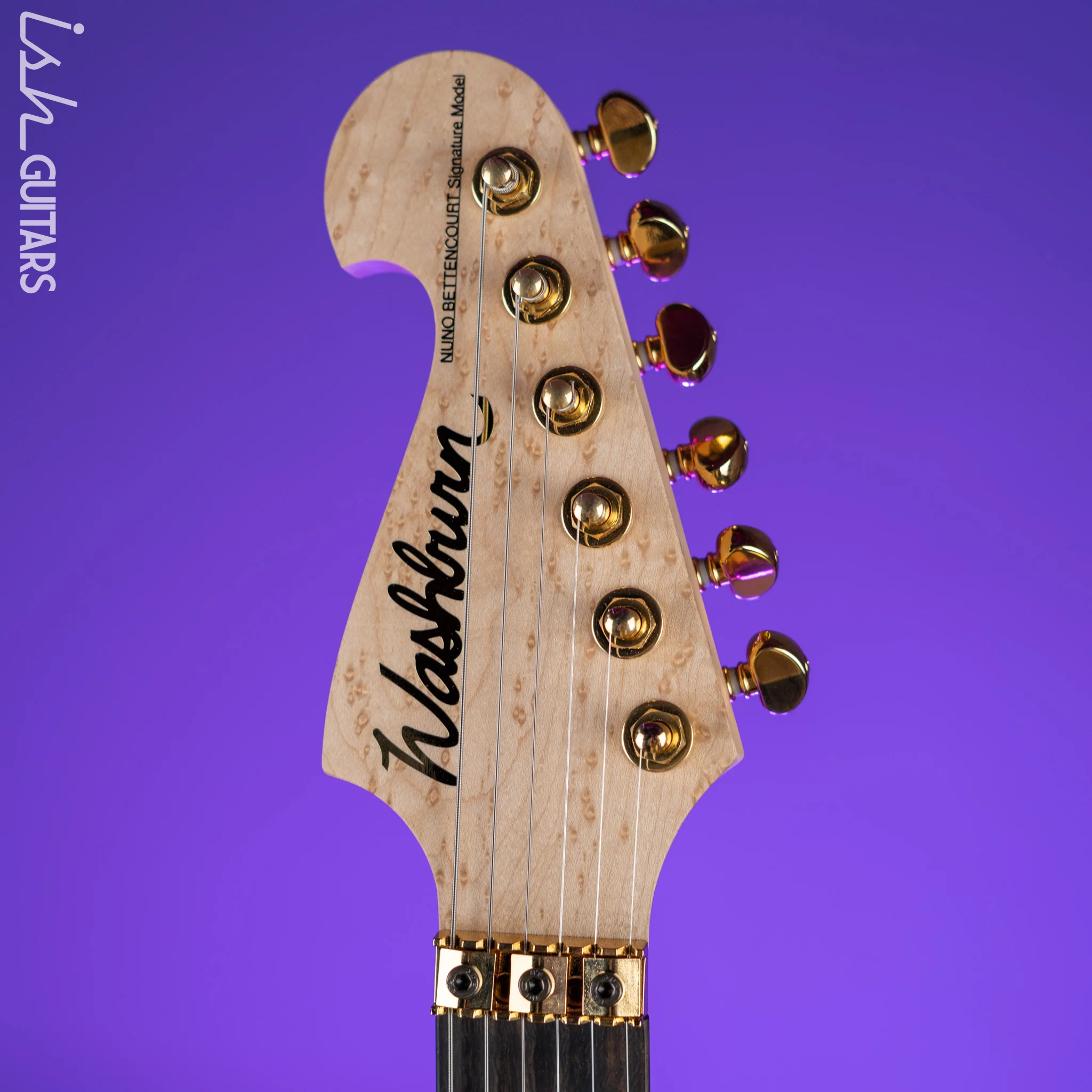 Washburn Limited Edition Nuno Bettencourt Signature Series N4 Walnut - Image 5